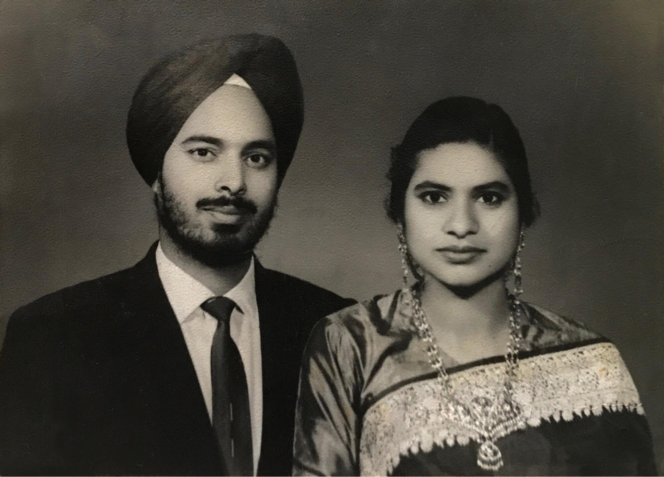Vintage Photo of Sikh Woman Kaur